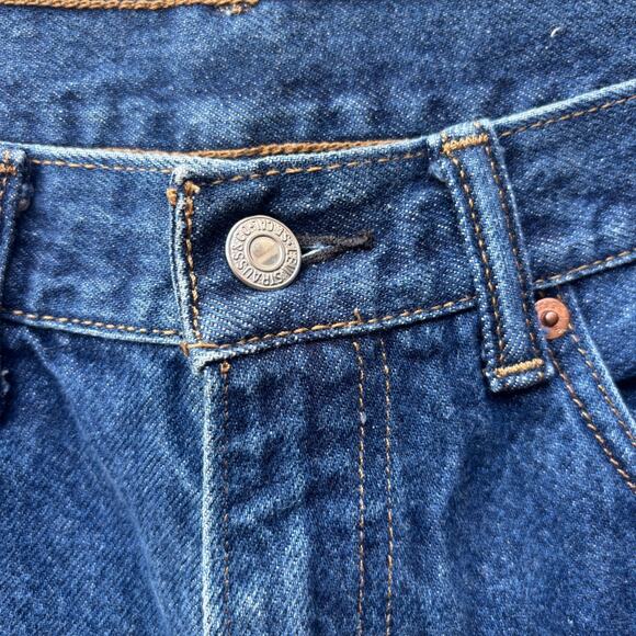 Levi's 505 Jeans Men's 32x30 Blue Straight Leg Mid Rise Regular Fit Denim - Picture 4 of 13